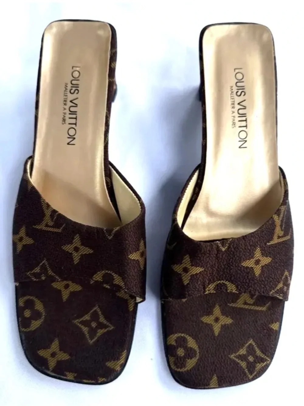 Louis Vuitton heeled sandals